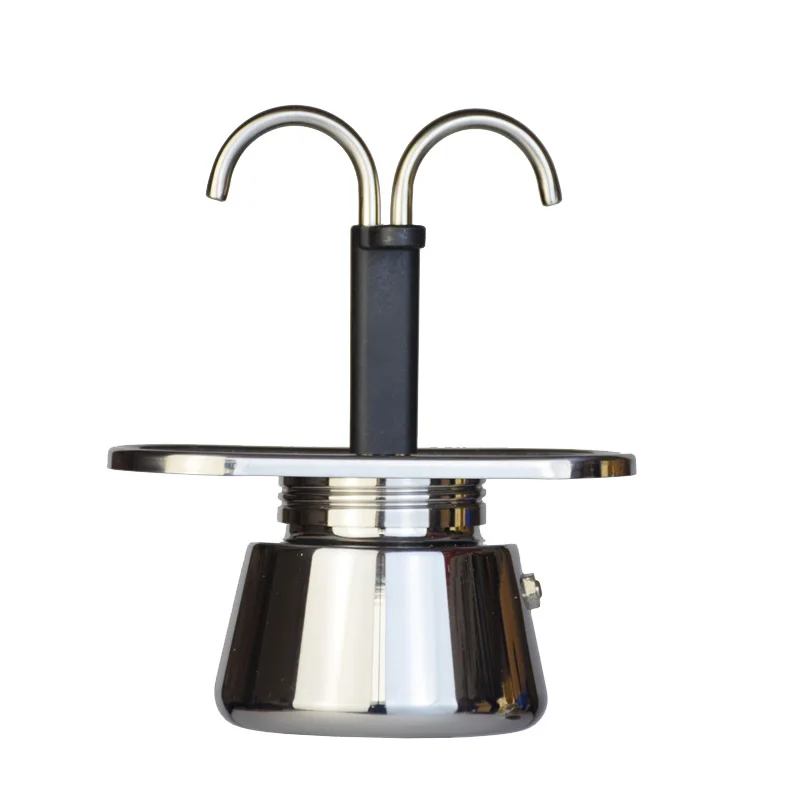 Moka Pot Stove - 200Ml Mini Moka Pot Dubbele Buis