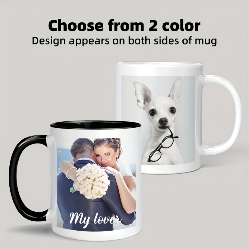 Mok met eigen foto & tekst/log - Coffee Tea Name recensie en prijs