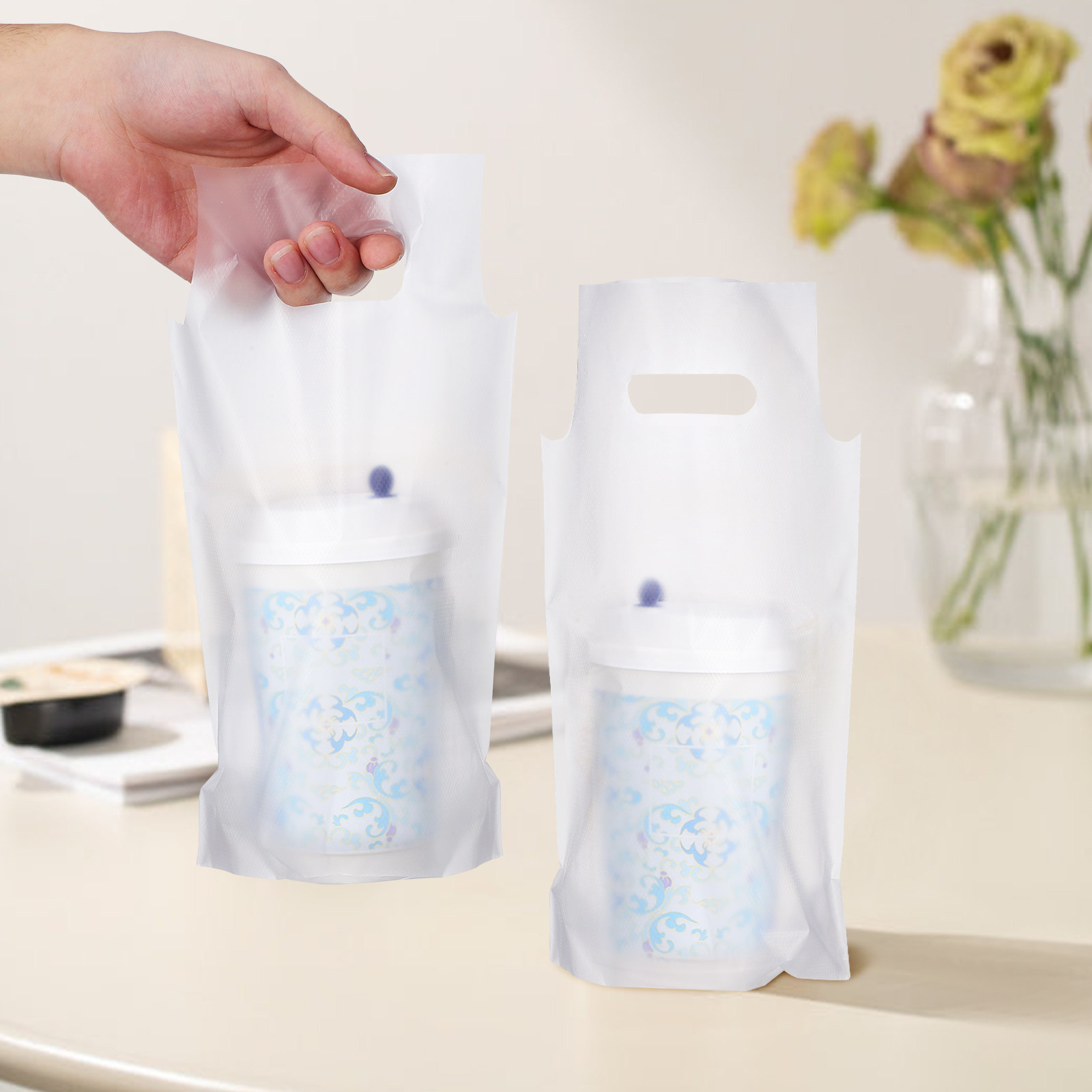500 stuks transparante drinkza - Coffee Tea With Milk recensie en prijs