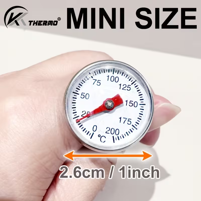 Kleine thermometer met blauwe  - Coffee Tea With Milk recensie en prijs