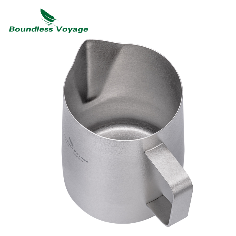 Boundless Voyage Titanium Melk - Barista Milk Jug recensie en prijs