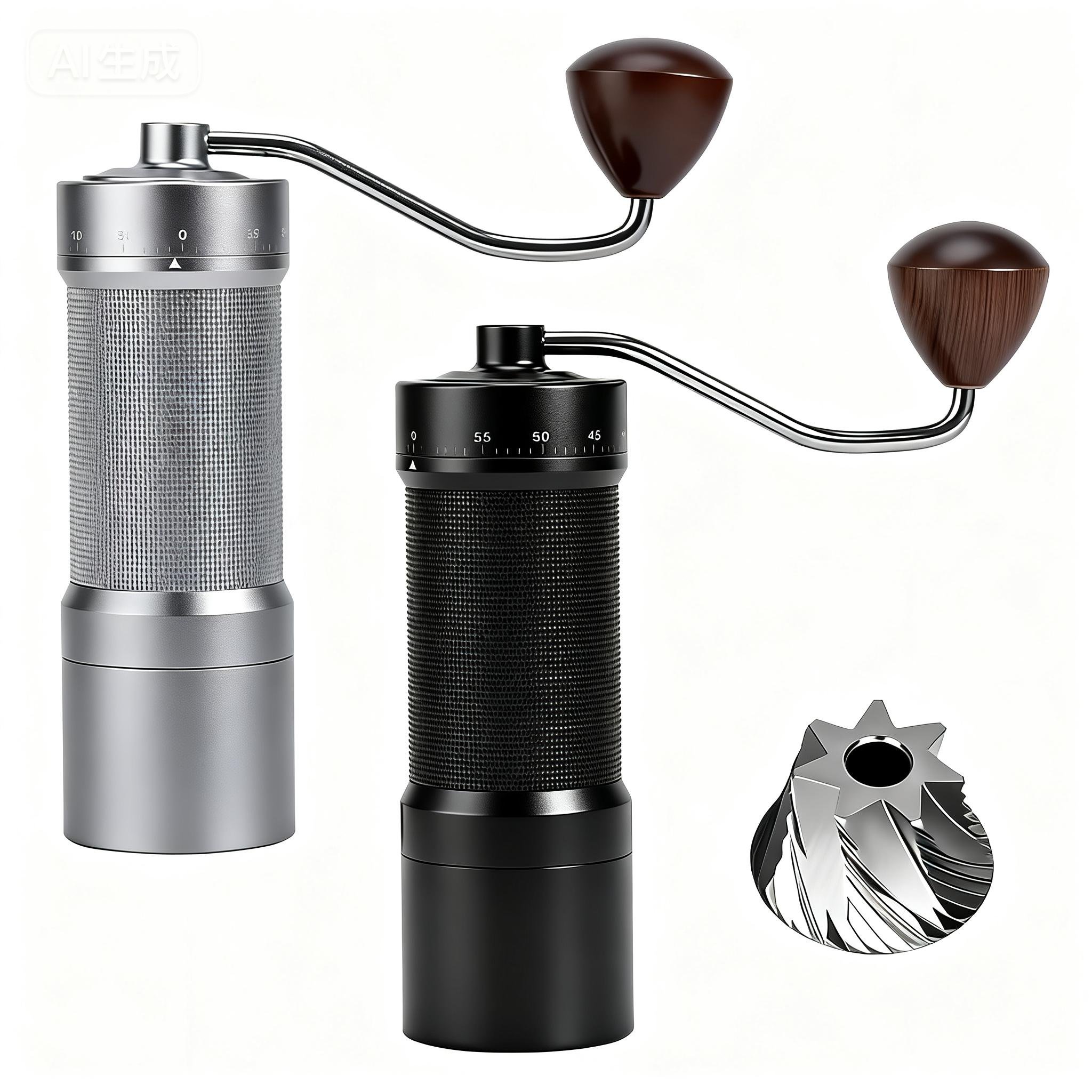Magnetische handmatige koffiem - Burr Hand Grinder recensie en prijs