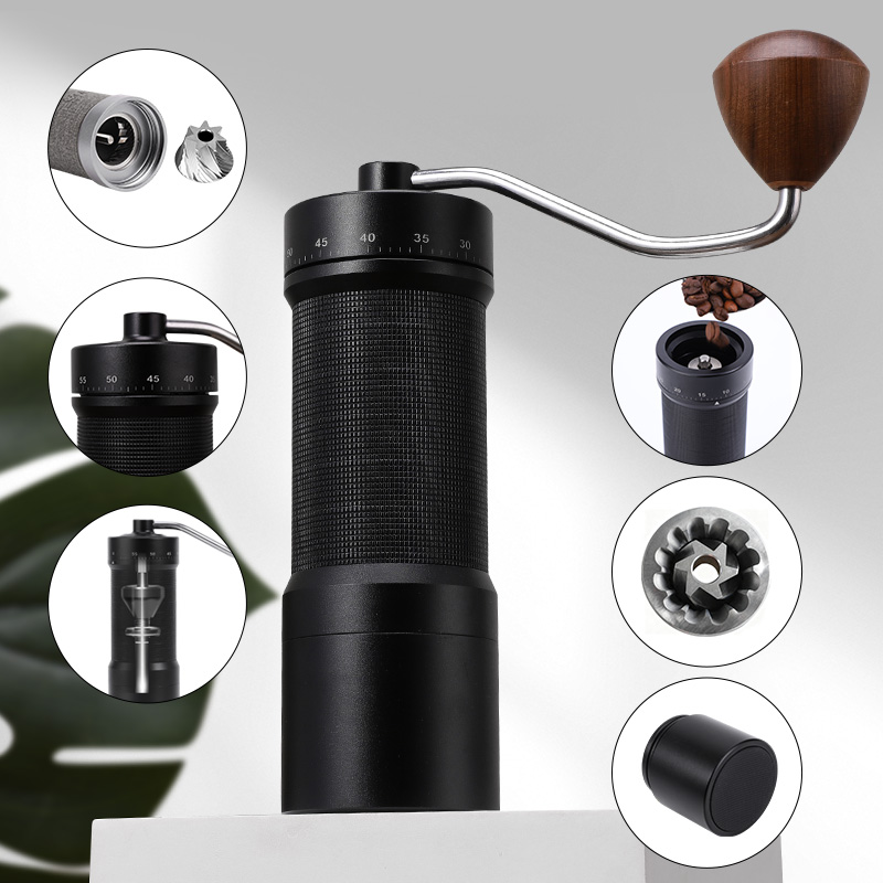 Magnetische handmatige koffiem - Burr Hand Grinder recensie en prijs