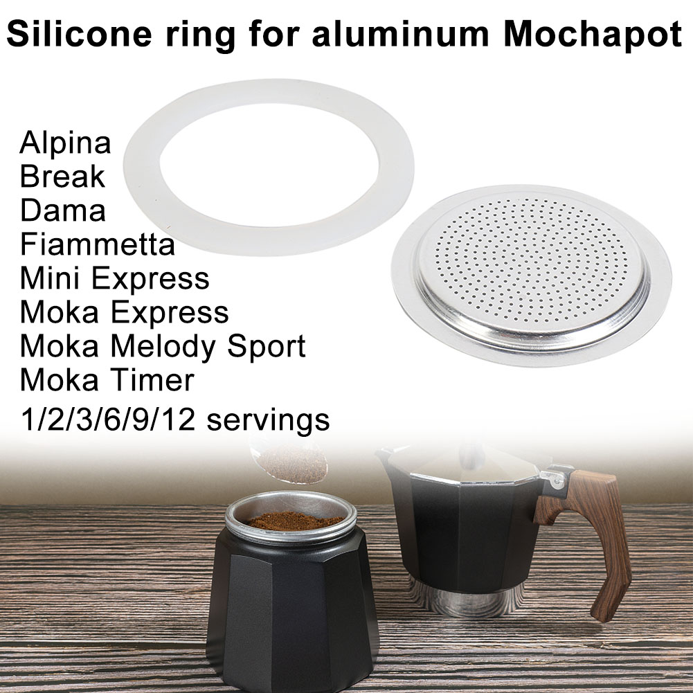 1 Set Rubberen Afdichtingspakk - Moka Pot Stove recensie en prijs