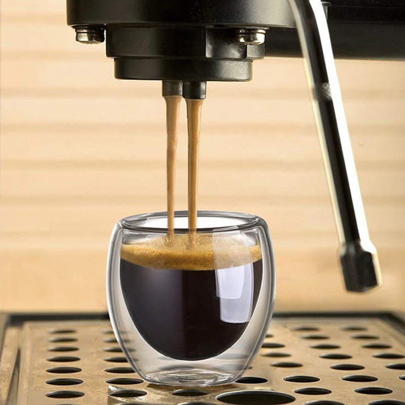 Dubbelwandige glazen koffiemok - Coffee Tea And Sugar Set recensie en prijs