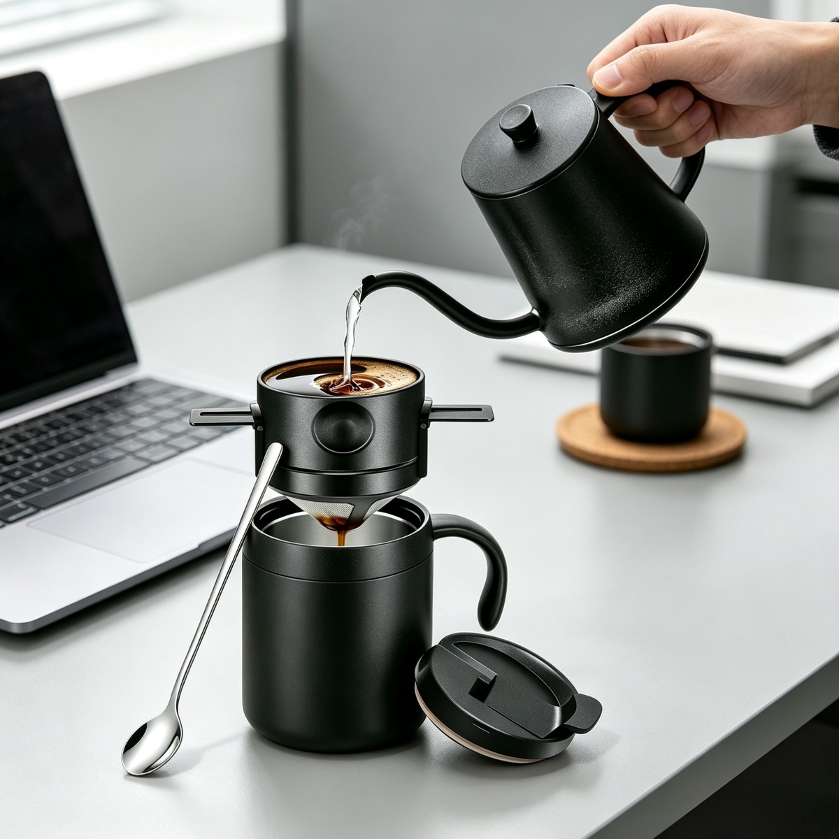 350/550ml RVS Koffiemok Geïsol - Xbloom Coffee Tea recensie en prijs