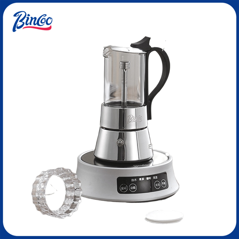 BINCOO Dual-valve Moka Pot RVS - Moka Pot Stove recensie en prijs
