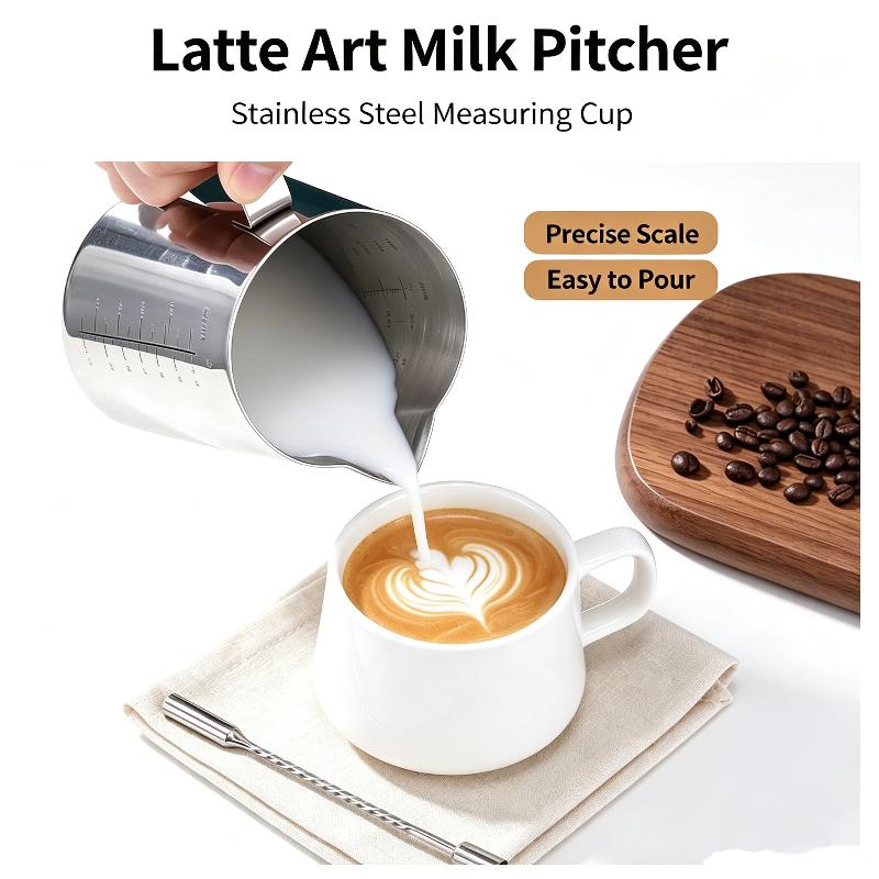 Melkopschuimer van roestvrij s - Barista Milk Jug recensie en prijs