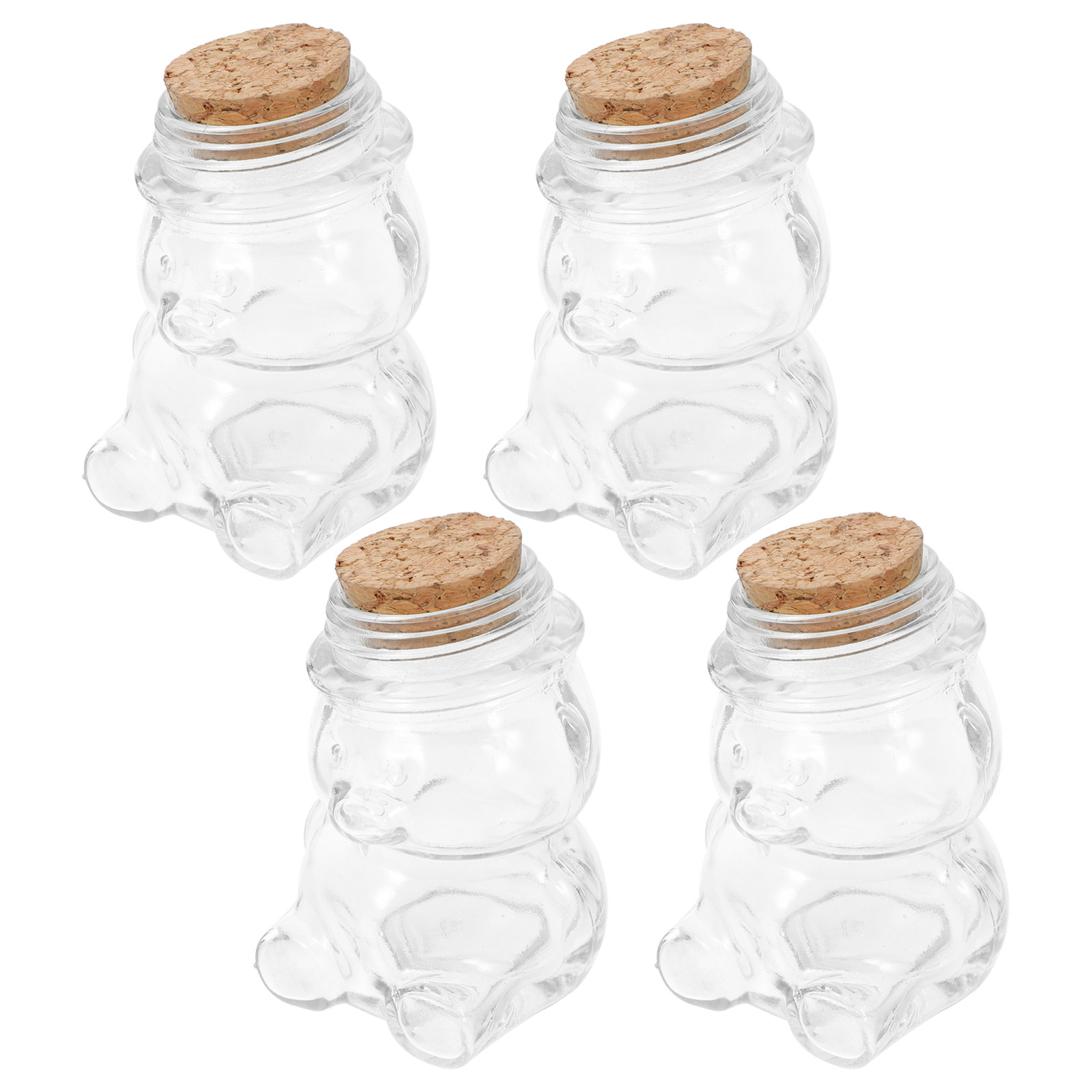 Set van 4 glazen potjes voor s - Coffee Tea Sugar recensie en prijs