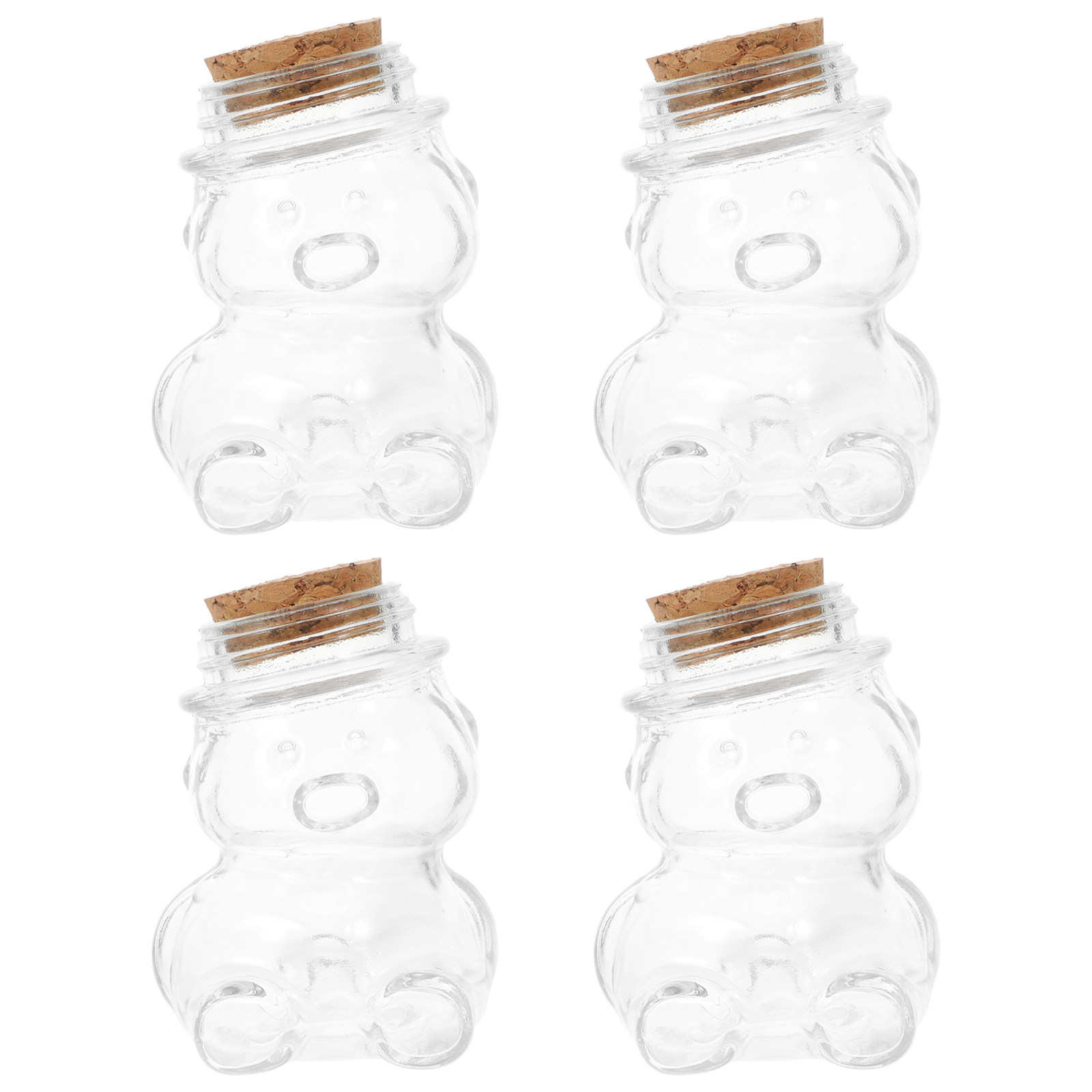 Set van 4 glazen potjes voor s - Coffee Tea Sugar recensie en prijs