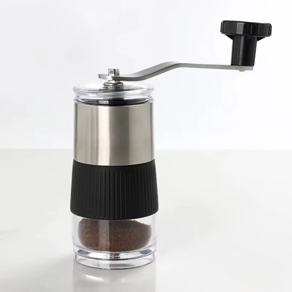 Handmatige koffiemolen met ver - Burr Hand Grinder recensie en prijs