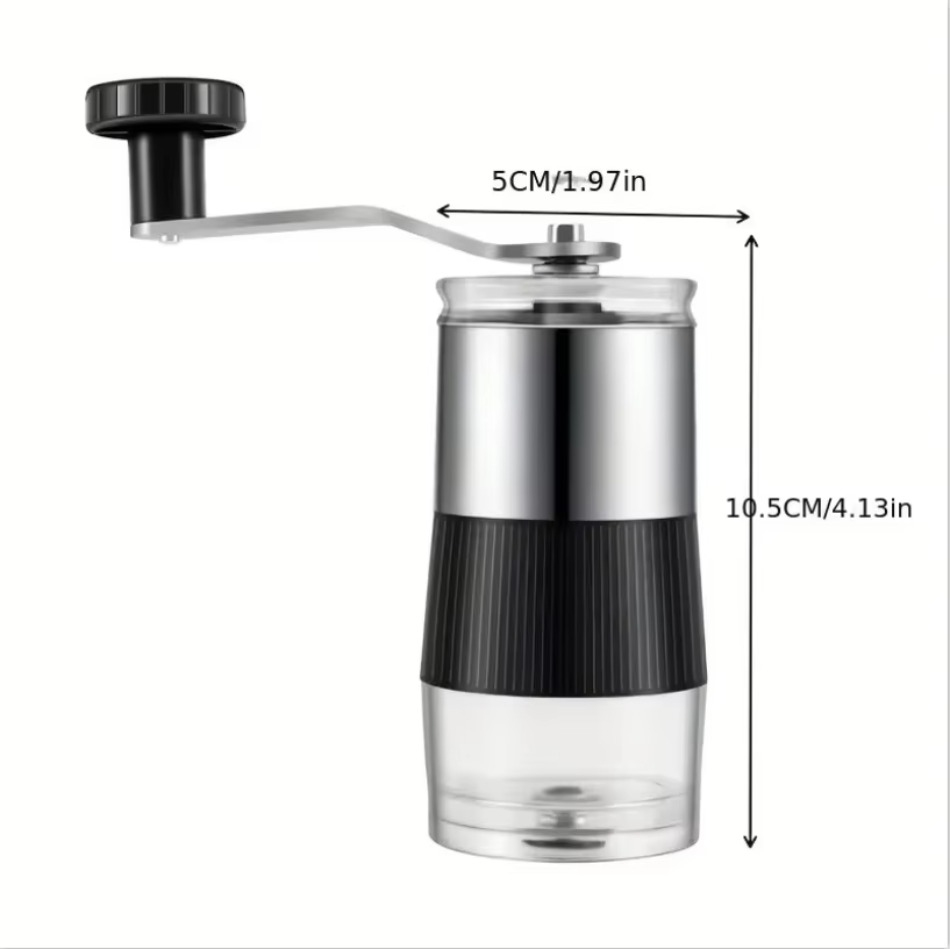Handmatige koffiemolen met ver - Burr Hand Grinder recensie en prijs